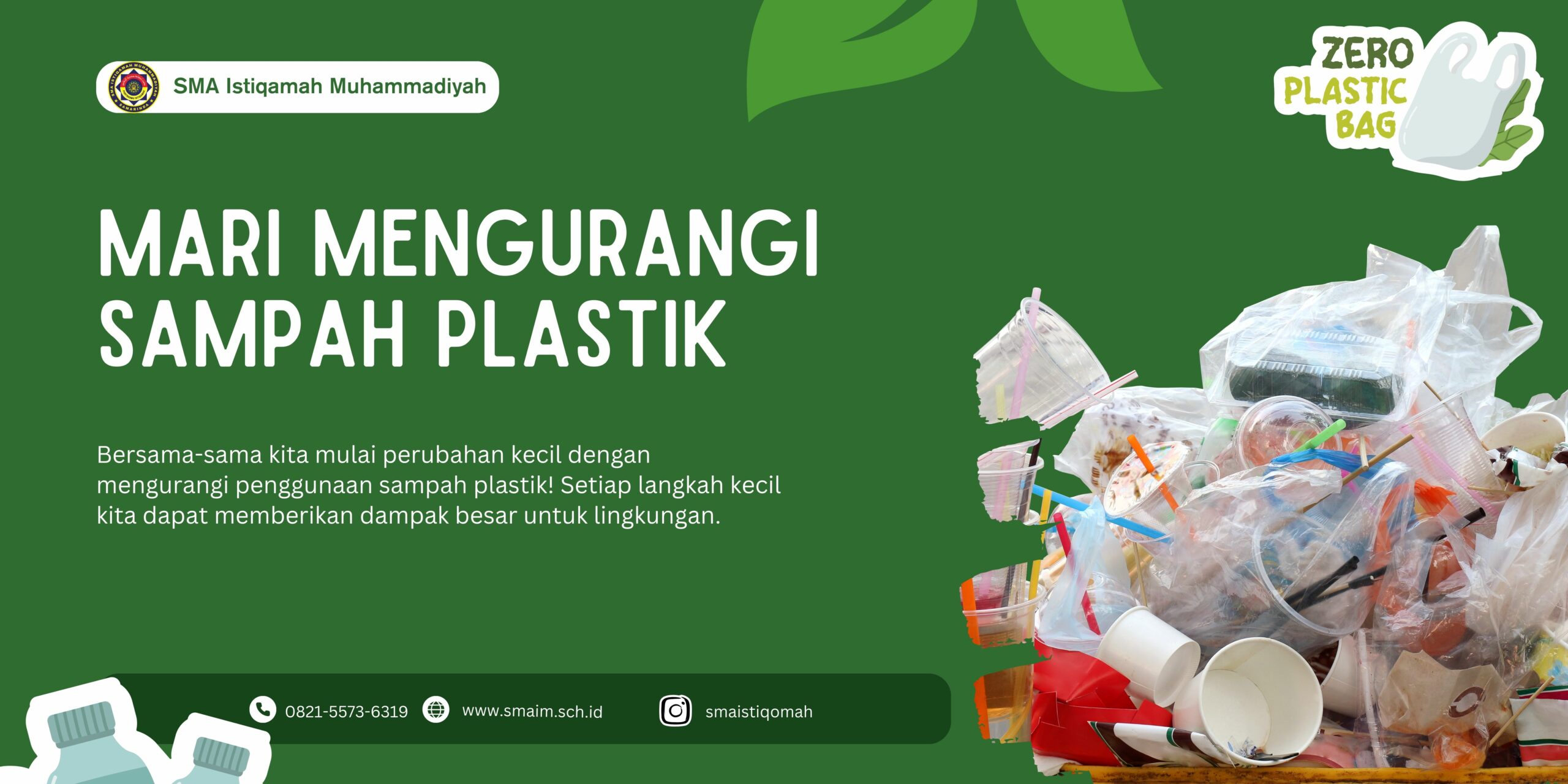 Mengapa Plastik Sekali Pakai Harus di Hentikan?