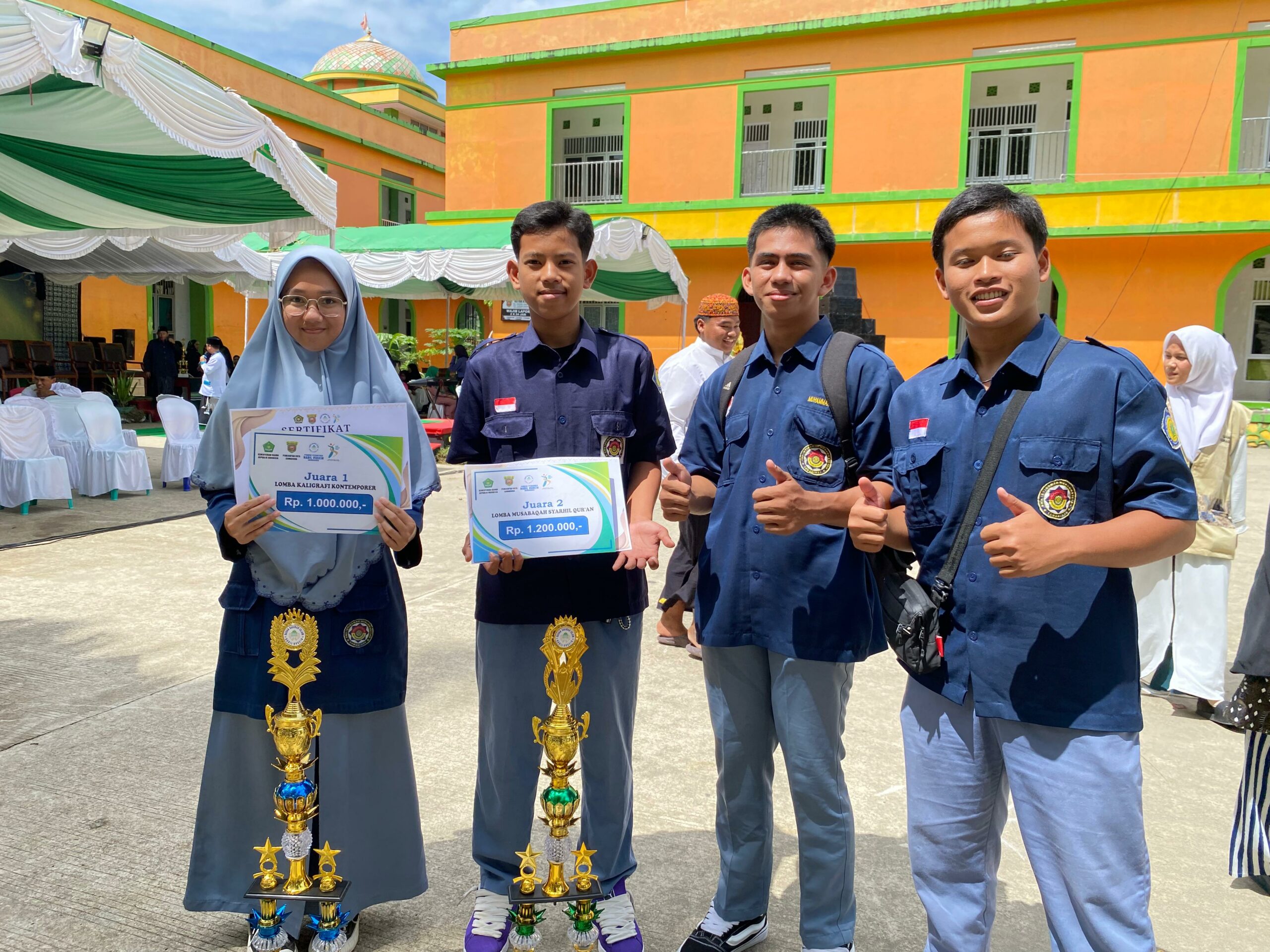 Generasi Beriman: Santri SMAIM Berhasil Juara di Lomba Hari Santri 2024 Tingkat Pondok Pesantren se Samarinda