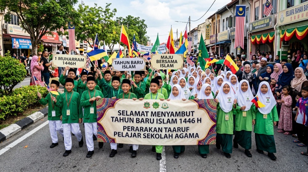 Pawai Ta'aruf Menyambut Tahun Baru Islam 1445 H