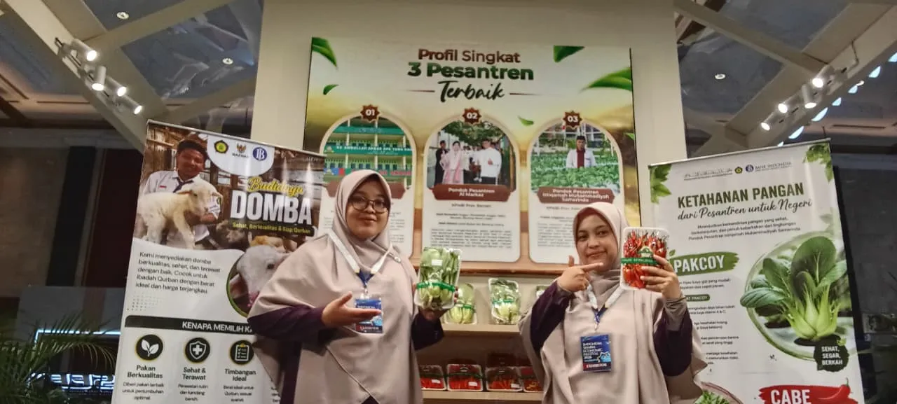 Unjuk Gigi di Pameran Ekonomi Syariah: Produk Unggulan Santri Curi Perhatian Pengunjung