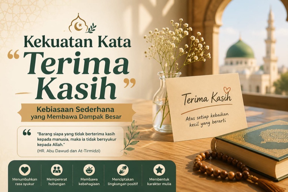 Kekuatan Kata "Terima Kasih": Kebiasaan Sederhana yang Membawa Dampak Besar