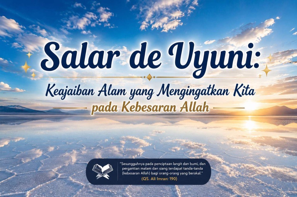 Salar De Uyuni: Keajaiban Alam yang Mengingatkan Kita pada Kebesaran Allah سُبْحَانَهُ وَ تَعَالَى