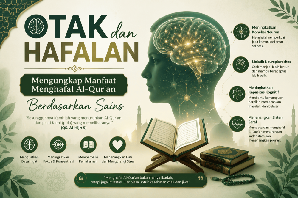 Otak dan Hafalan: Mengungkap Manfaat Menghafal Al-Quran Berdasarkan Sains