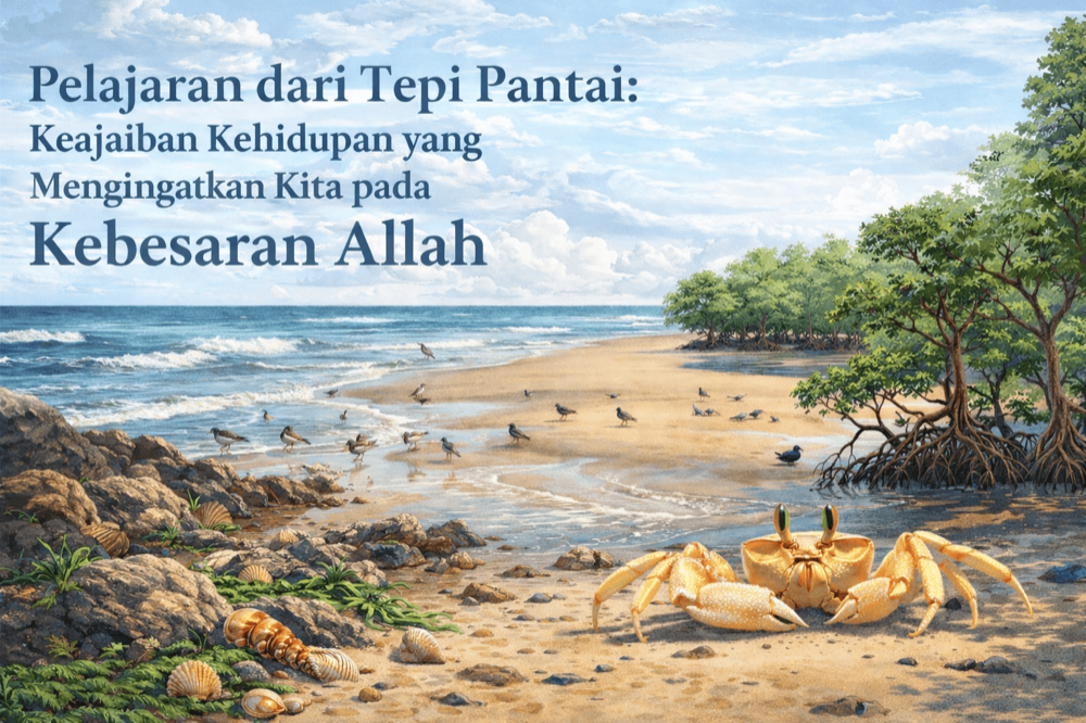 Pelajaran dari Tepi Pantai: Keajaiban Kehidupan yang Mengingatkan Kita pada Kebesaran Allah