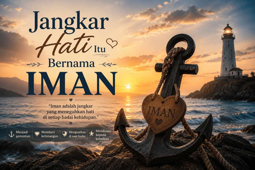 Jangkar Hati Itu Bernama Iman