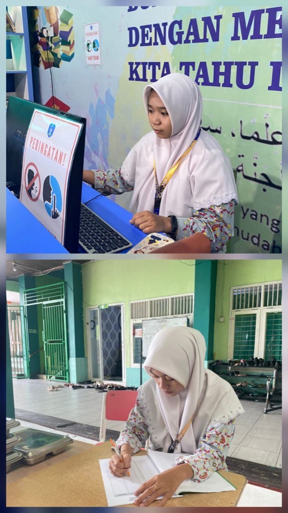 Santriwati SMA Istiqamah Muhammadiyah Samarinda Laksanakan Pengabdian di Sd Muhammadiyah 2