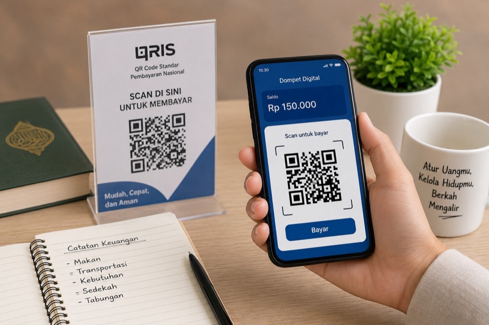 Dompet Boleh Digital, Tapi Otak Finansial Jangan Manual
