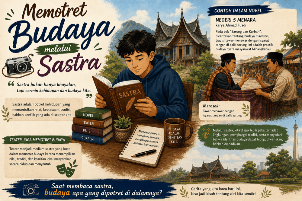Memotret Budaya Melalui Sastra