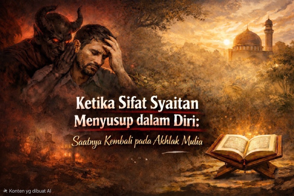 Ketika Sifat Syaitan Menyusup Dalam Diri "Saatnya Kembali pada Akhlak Mulia"